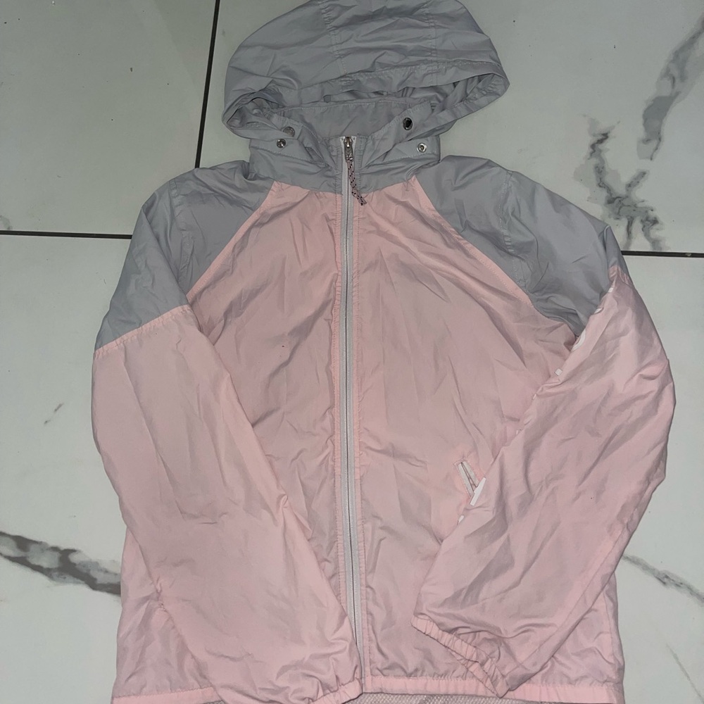 Pink and Grey Hollister Sweater